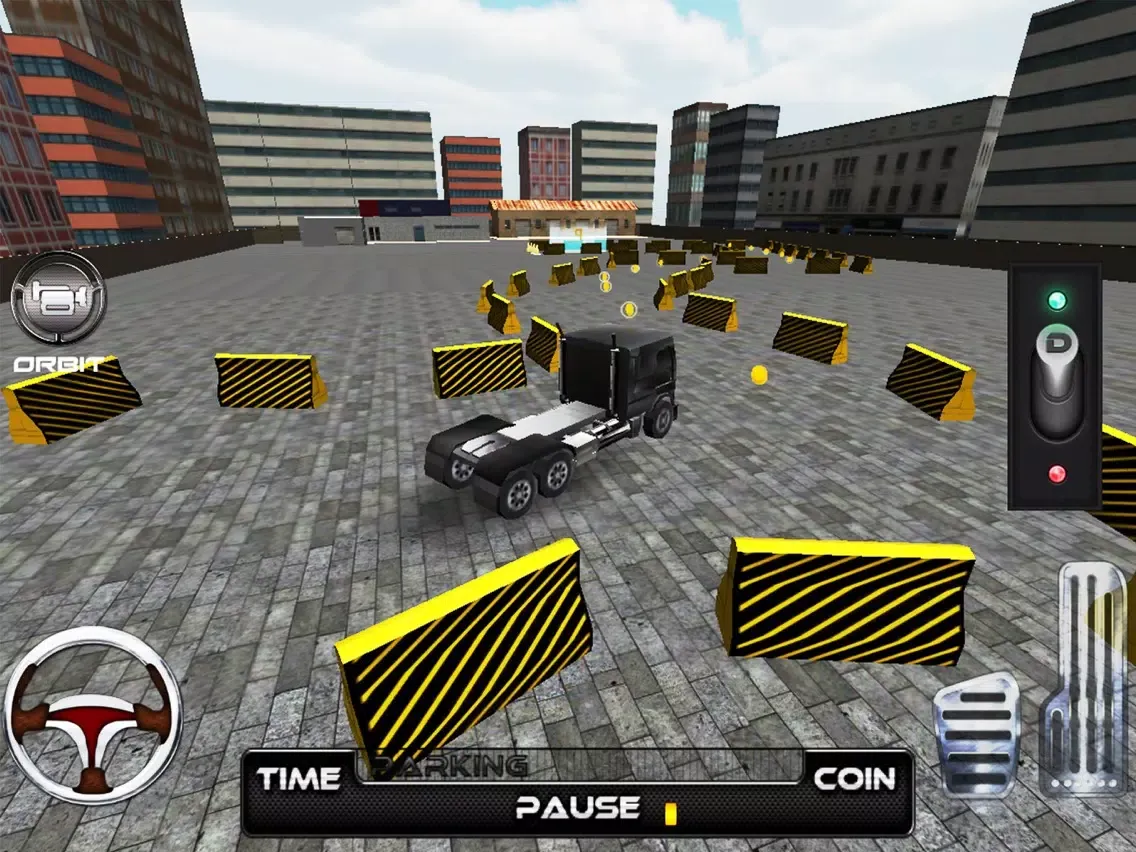 Скриншоты Super Big Rig Parking School - Greenhorn Semi Truck Driving Simulator Challenge iPad 