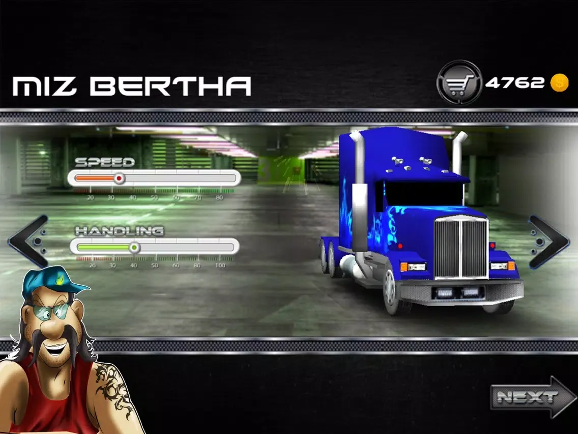 Скриншоты Super Big Rig Parking School - Greenhorn Semi Truck Driving Simulator Challenge iPad 