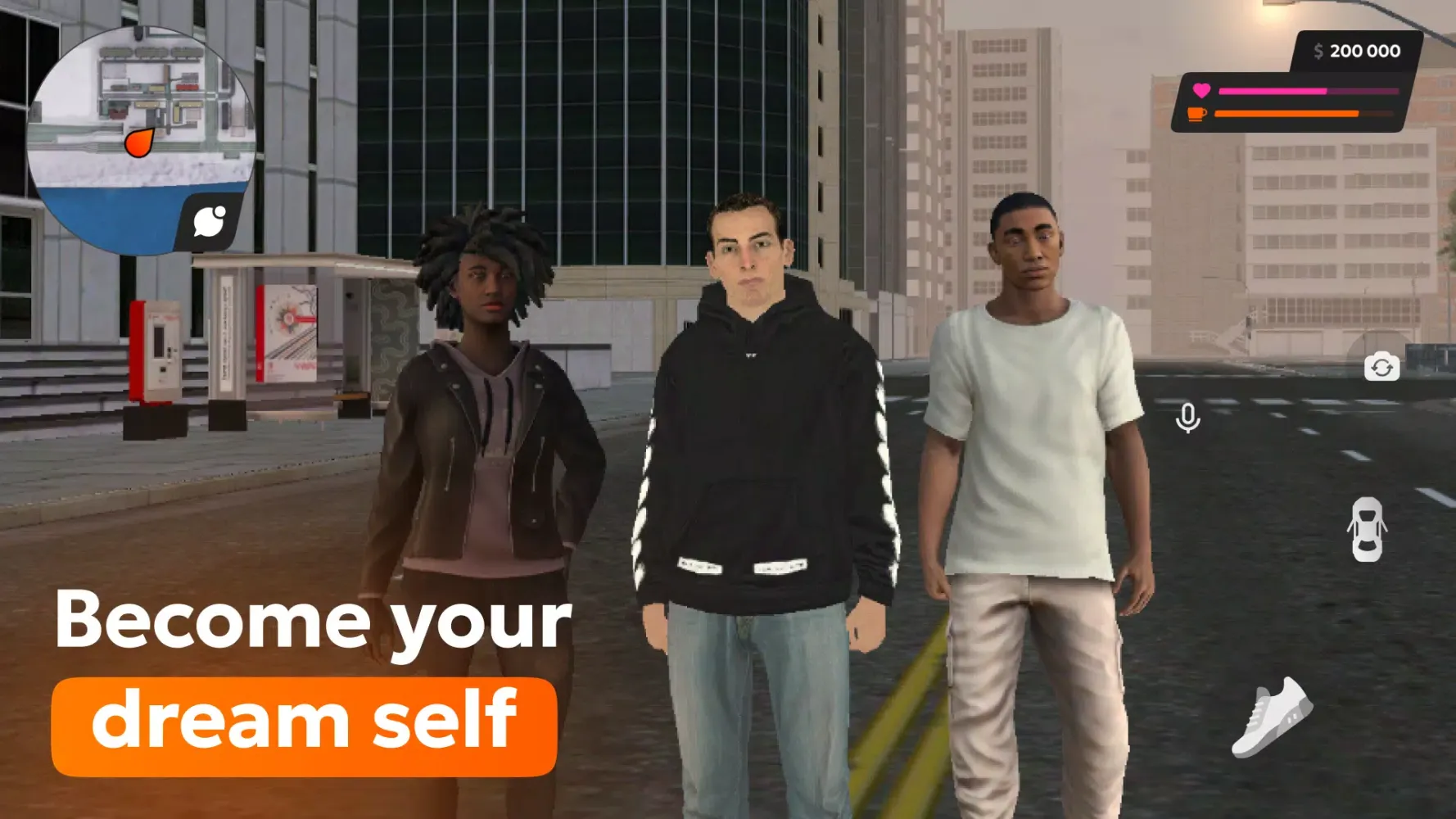 Screenshot di Vibe City — online RolePlay