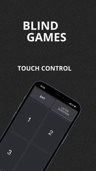 Capturas de tela do Black cube games | Audio games