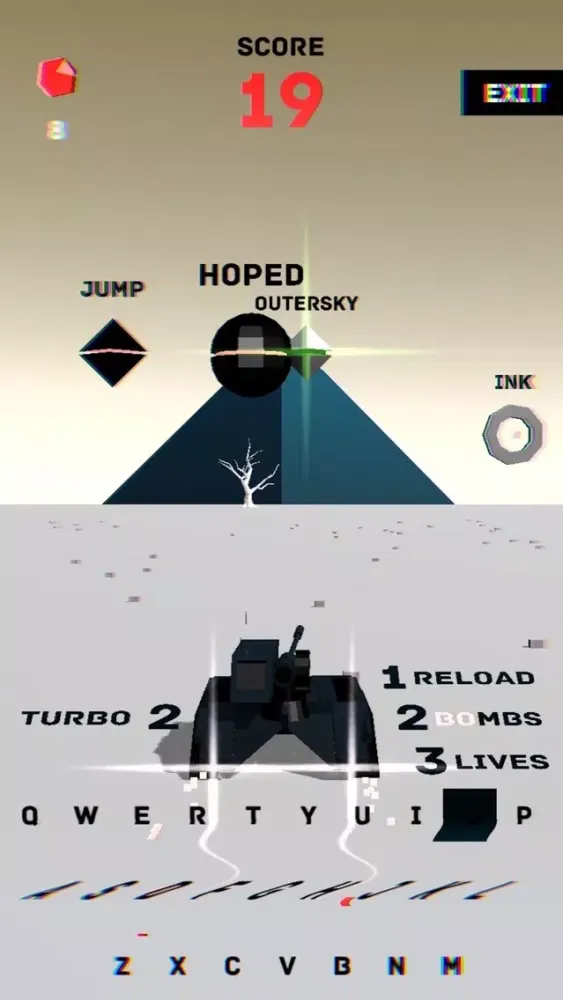 Super Qwerty Tank Z 스크린샷