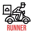 BLACK DASH RUNNER