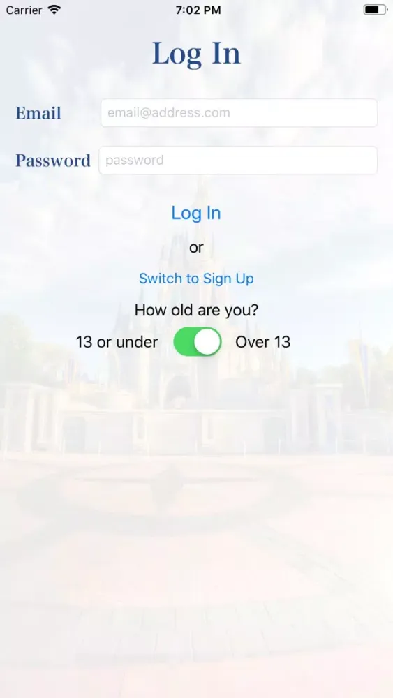 Ảnh chụp màn hình của Countdown to WDW Vacation