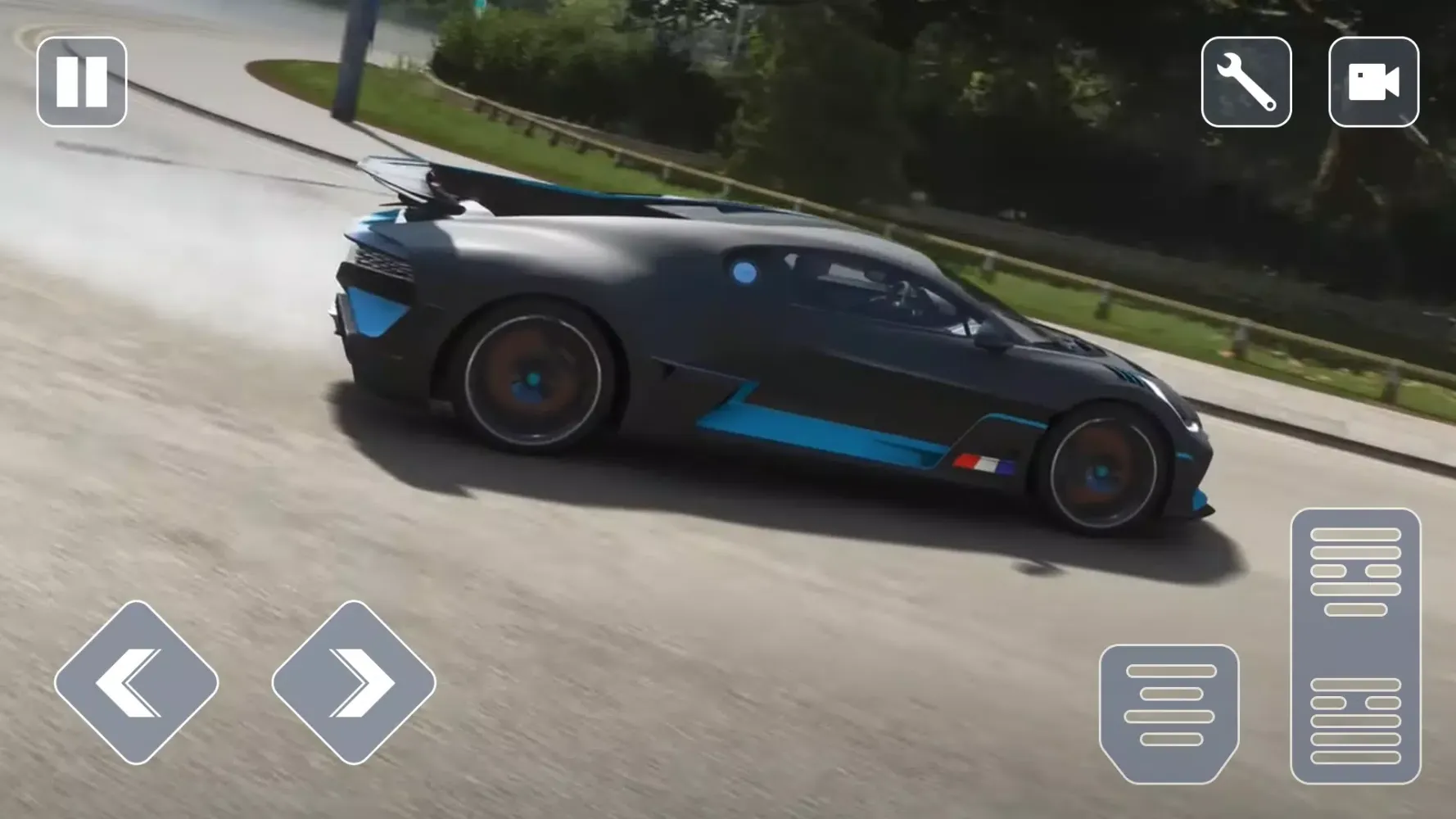Super Car Driving Bugatti Divo 스크린샷