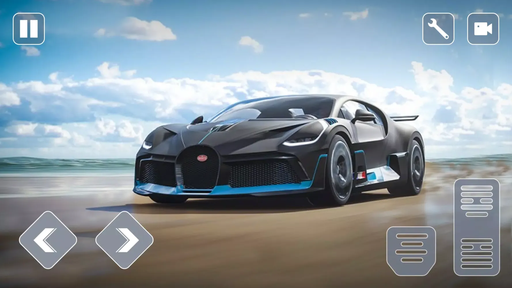 Super Car Driving Bugatti Divo 스크린샷