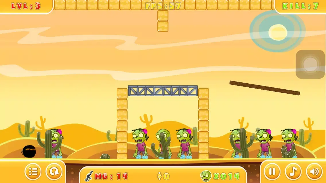 Nya Nya Orange: Zombie Apocalypse स्क्रीनशॉट