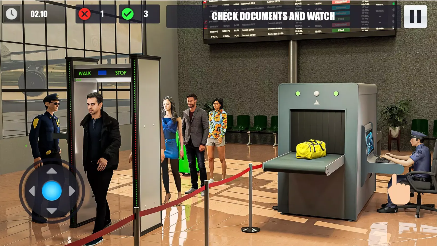 Airport Security Simulator Screenshots