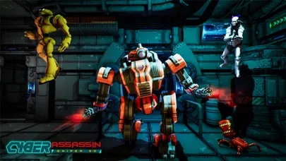 Cyber Assassin-Sniper 3D سکرین شاٹس