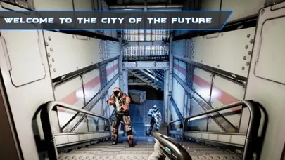Cyber Assassin-Sniper 3D سکرین شاٹس