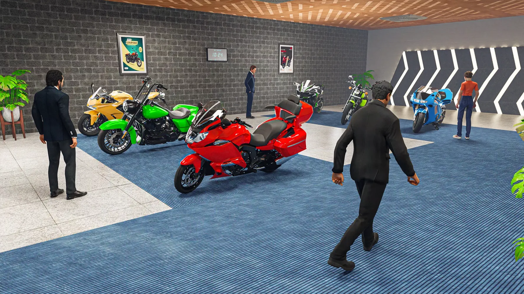Скриншоты Motorcycle Dealer Bike Games