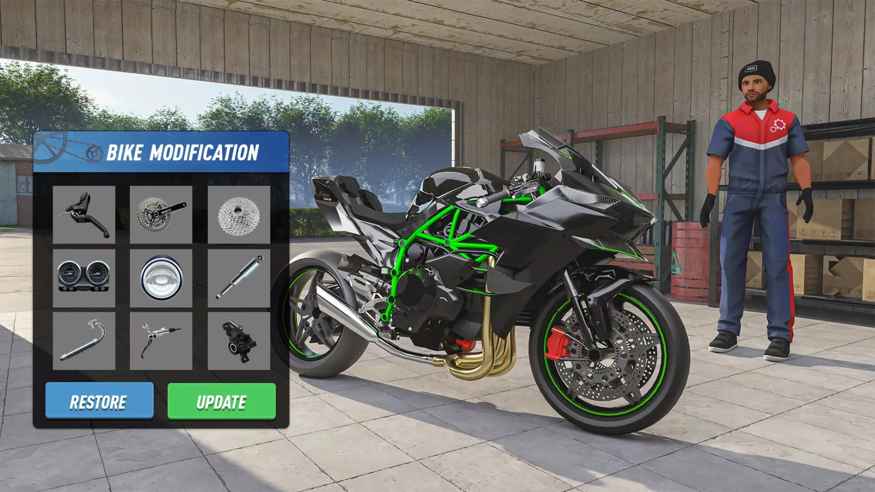 Скриншоты Motorcycle Dealer Bike Games