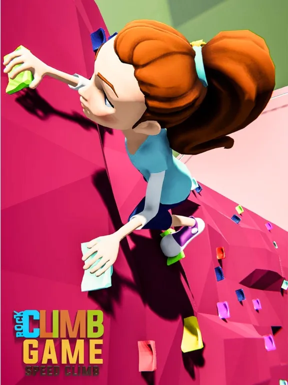 ภาพหน้าจอของ Rock Climbing Game-Speed Climb iPad 