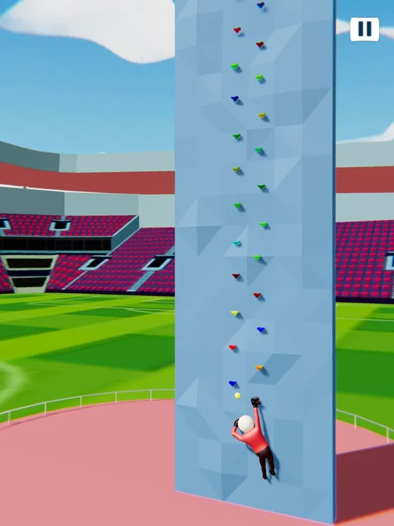 ภาพหน้าจอของ Rock Climbing Game-Speed Climb iPad 