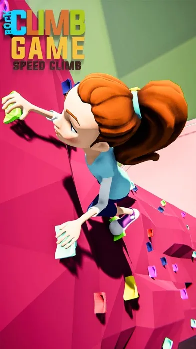 ภาพหน้าจอของ Rock Climbing Game-Speed Climb