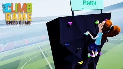 ภาพหน้าจอของ Rock Climbing Game-Speed Climb