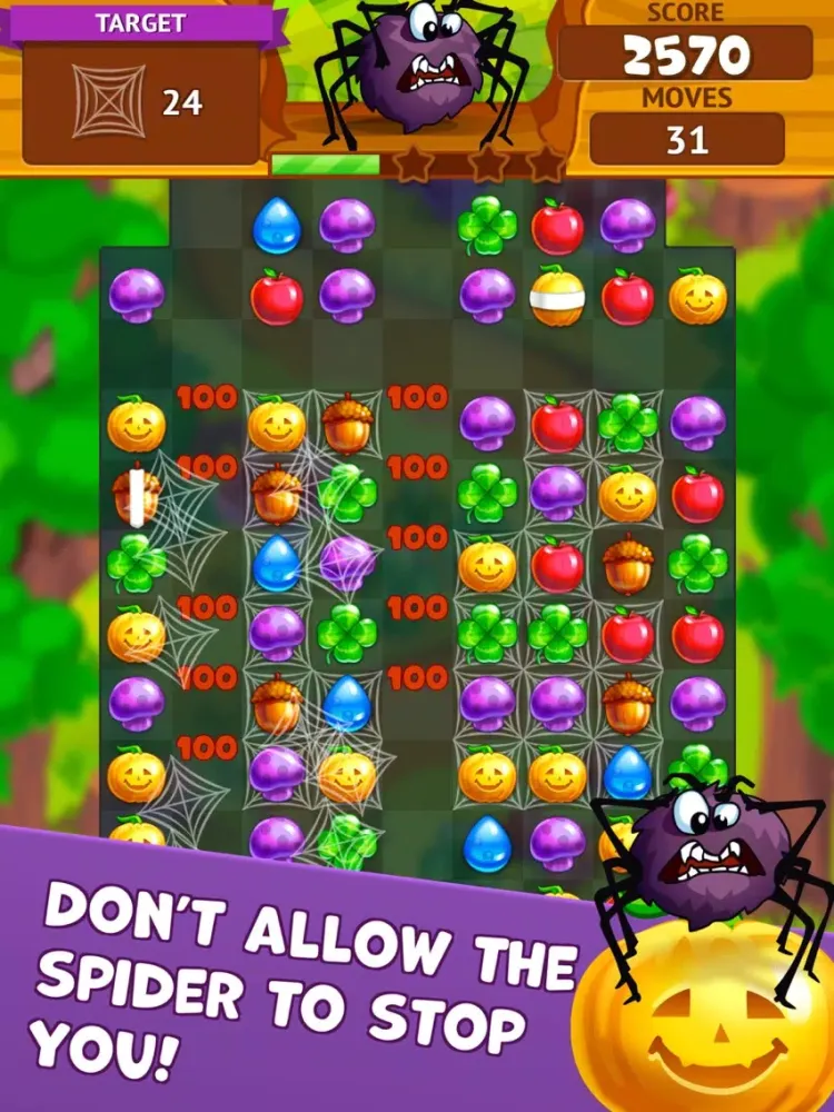 Captures d'écran de Charmwood - Magical Journey - Match 3 iPad 