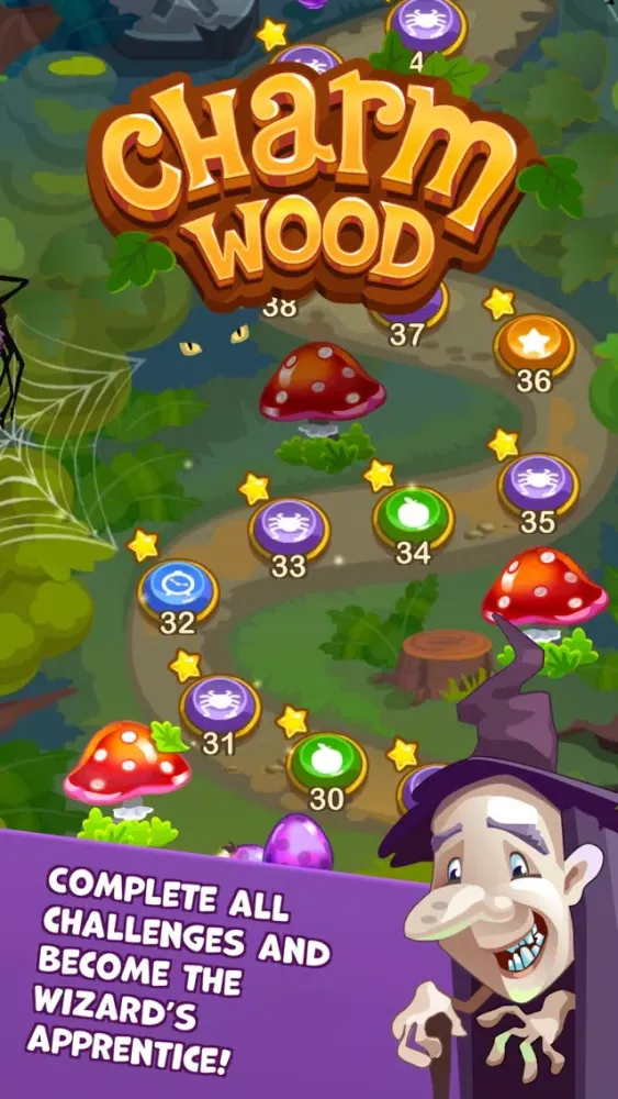 Captures d'écran de Charmwood - Magical Journey - Match 3