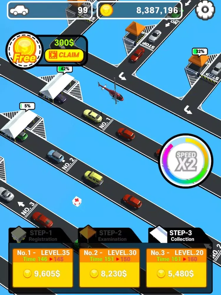 Ảnh chụp màn hình của Drive Thru Tycoon iPad 