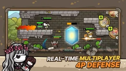 Zrzuty ekranu Castle Defense Online 4p