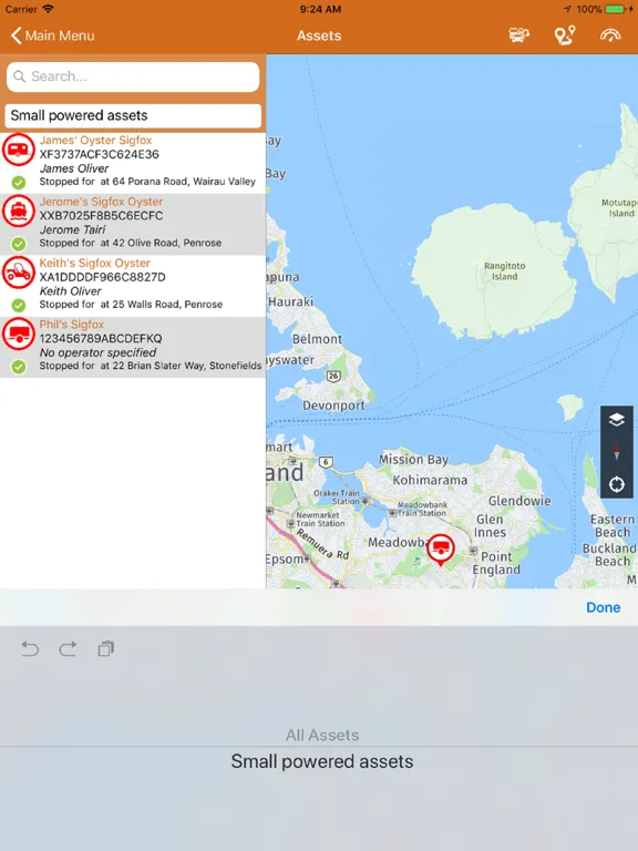 Zrzuty ekranu Blackhawk Link iPad 