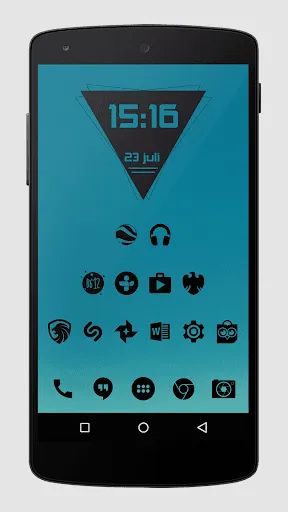 Zwart - Black Icon Pack Screenshots