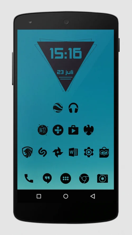 Zwart - Black Icon Pack-screenshot-3