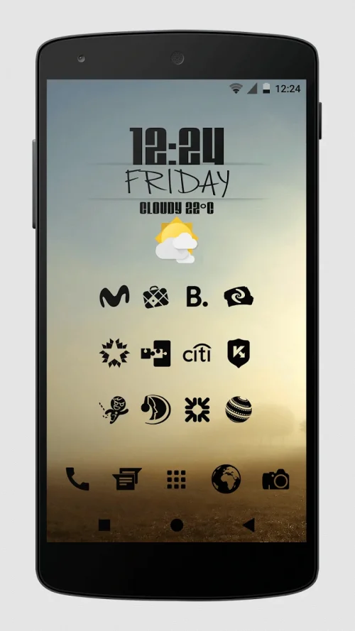 Zwart - Black Icon Pack-screenshot-4