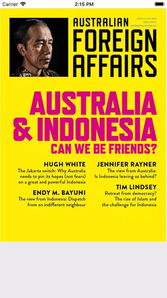 صور Australian Foreign Affairs