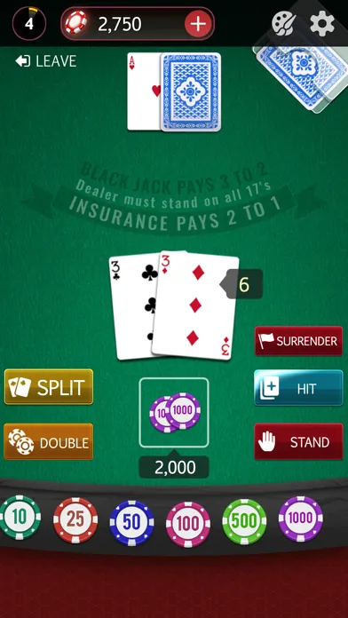 Capturas de pantalla de Blackjack 21: Casino Game