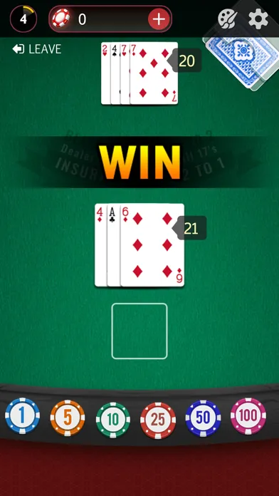 Capturas de pantalla de Blackjack 21: Casino Game