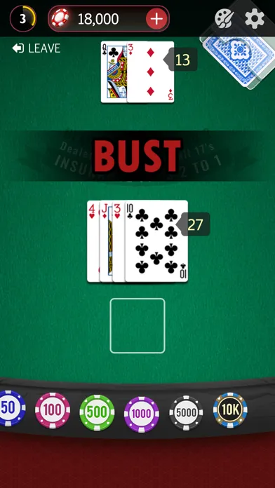 Capturas de pantalla de Blackjack 21: Casino Game