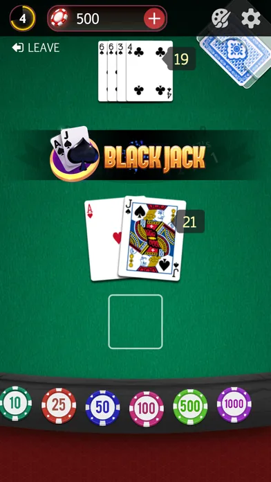 Capturas de pantalla de Blackjack 21: Casino Game