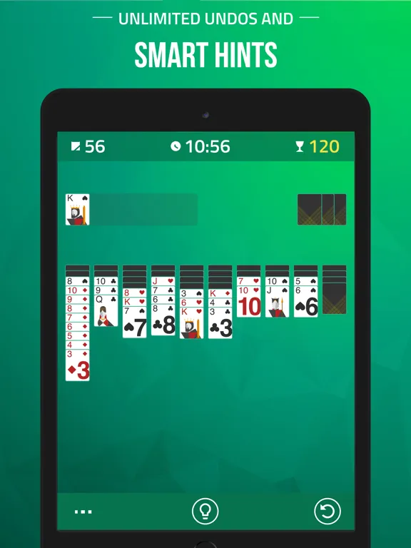 Zrzuty ekranu Spider Solitaire Card Game. iPad 