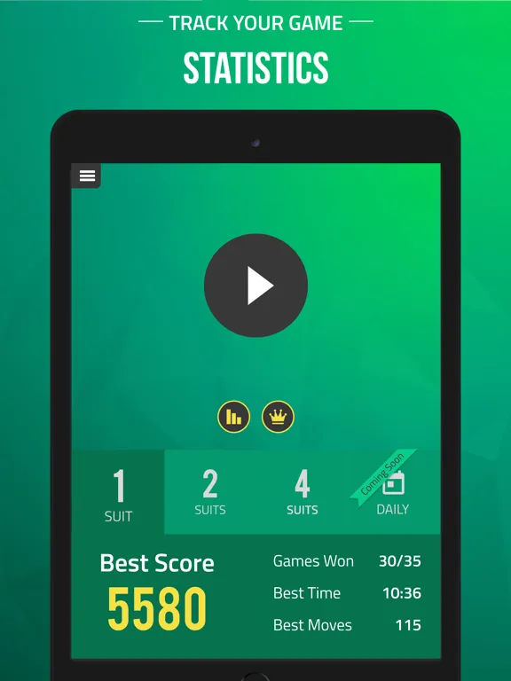 Zrzuty ekranu Spider Solitaire Card Game. iPad 