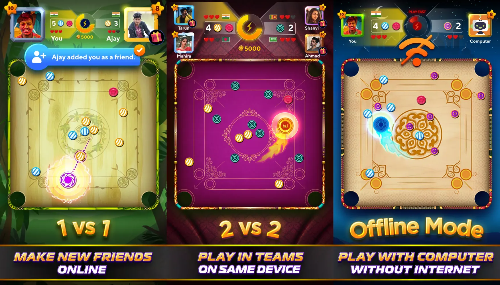 Carrom Superstar Screenshots