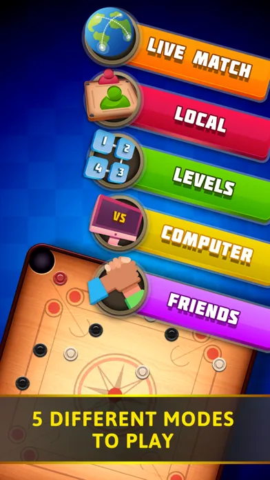 Carrom 3D SuperStar Ekran Görüntüleri