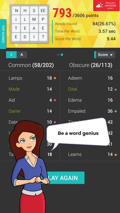 Wordathon: Classic Word game應用截圖