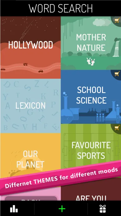 Zrzuty ekranu Word Search Games