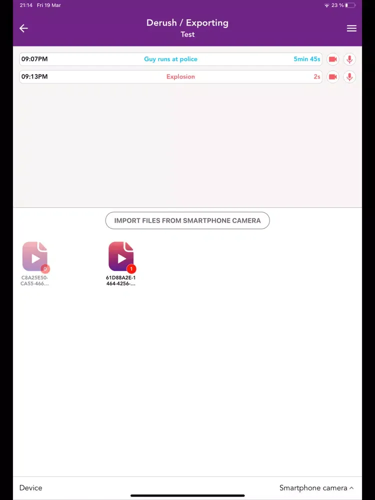Screenshot di Blacklight: Cut and clip iPad 