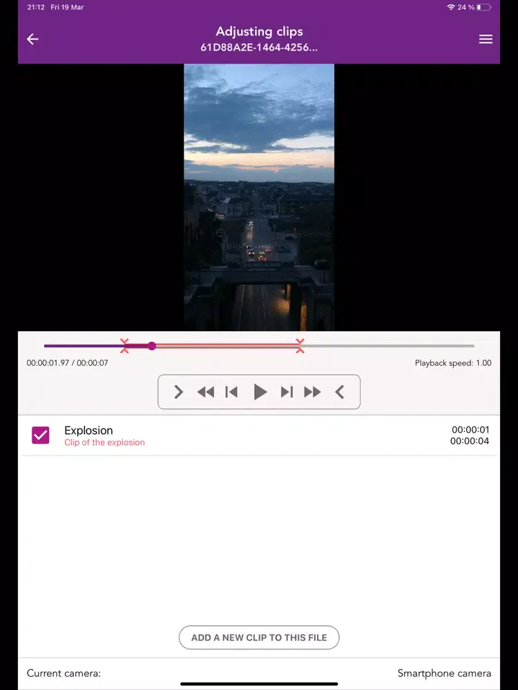 Screenshot di Blacklight: Cut and clip iPad 