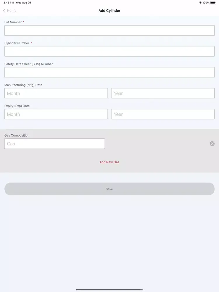 Tangkapan skrin Blackline Utilities iPad 