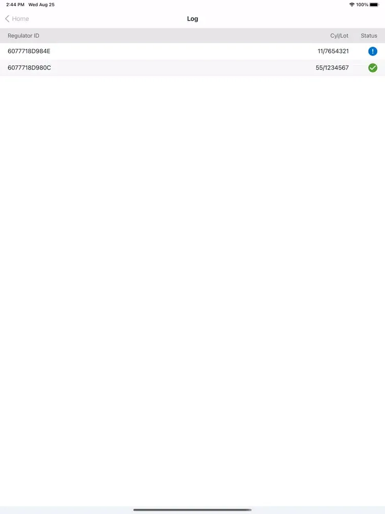 Tangkapan skrin Blackline Utilities iPad 