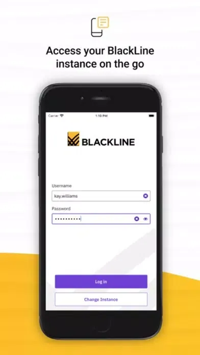 Zrzuty ekranu BlackLine SB