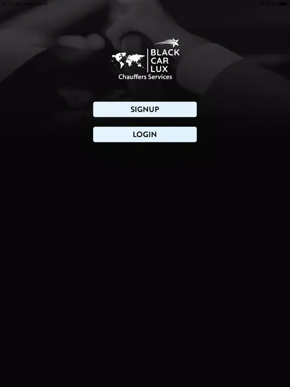BCL Chauffeur iPad  Screenshots