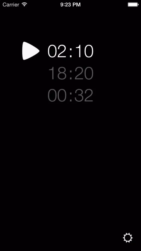 Capturas de tela do Minutes - The Minimalist Timer