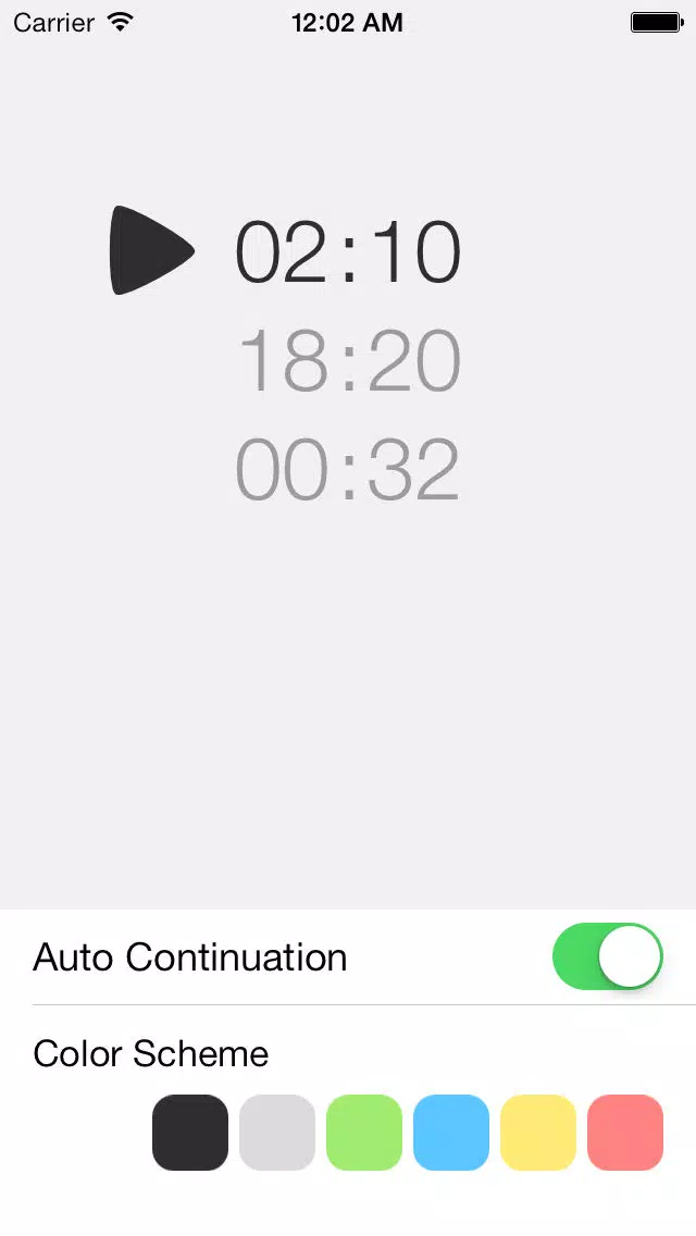Скриншоты Minutes - The Minimalist Timer