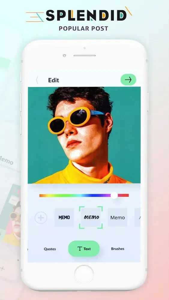 Captures d'écran de Top Likes Moments - Post Maker