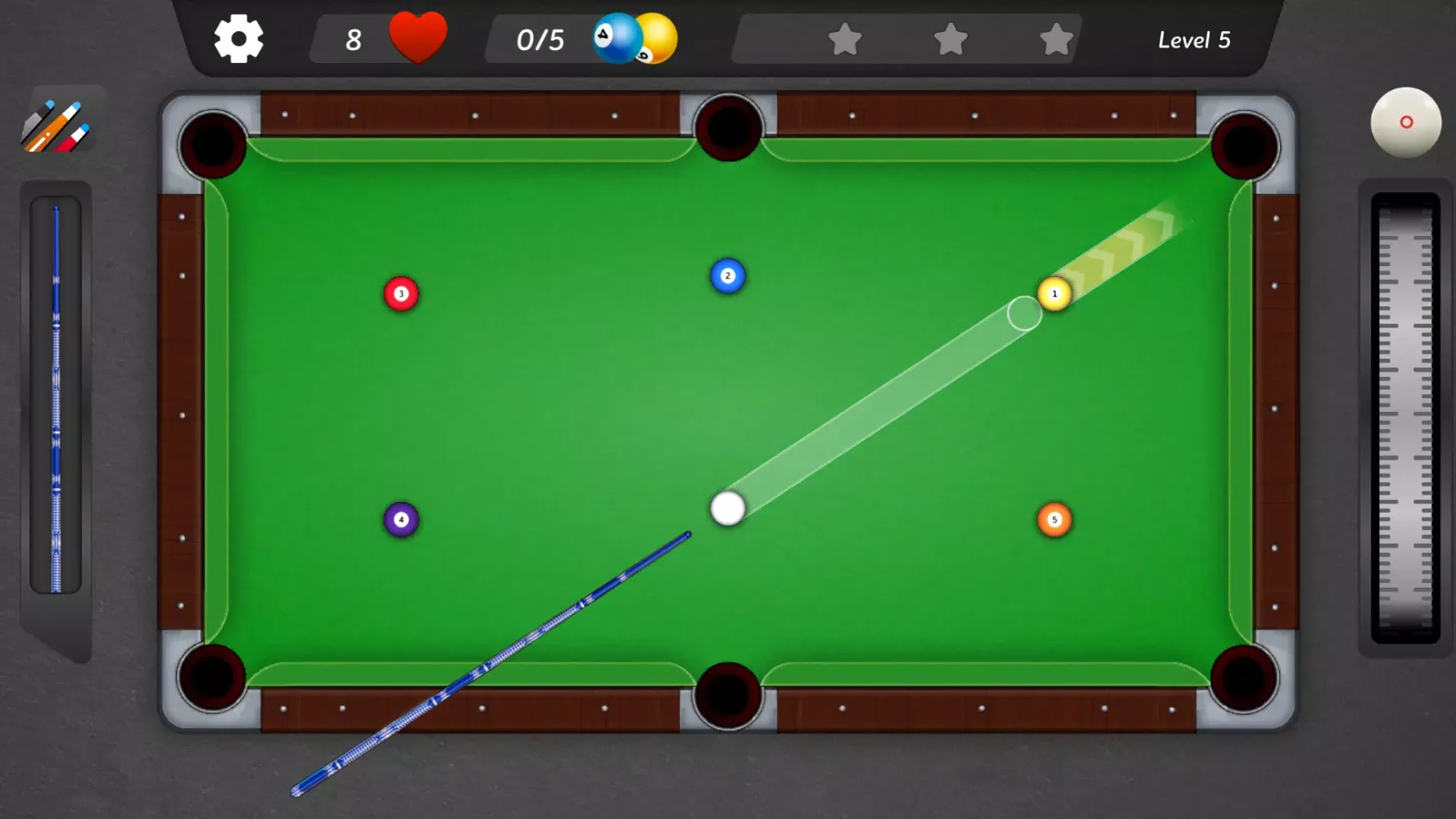 Screenshot di Pool Pocket - Billiard Puzzle