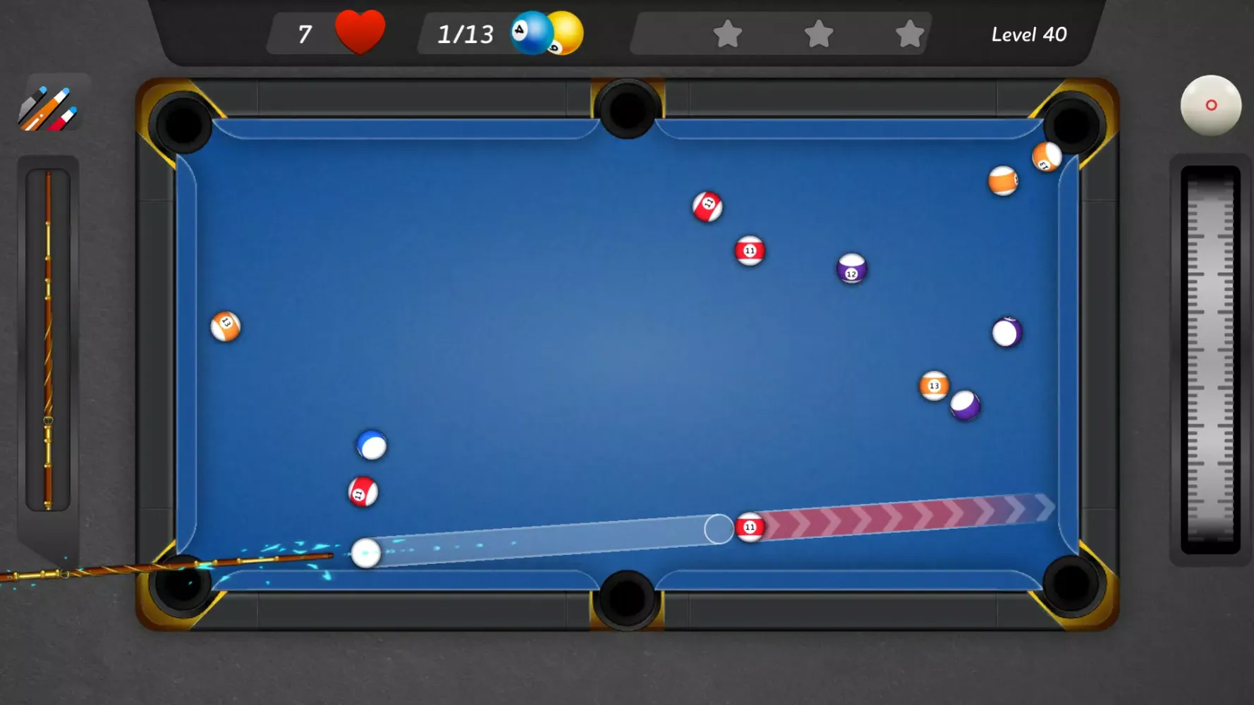 Screenshot di Pool Pocket - Billiard Puzzle