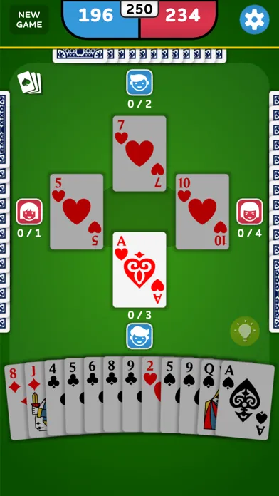 Capturas de tela do Spades - Cards Game